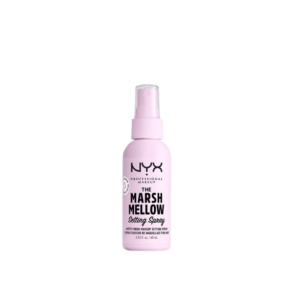 NYX Professional Makeup Marshmellow Setting Spray - بخاخ تثبيت المكياج لا يبهت، يتلطخ أو ينتقل - 60مل