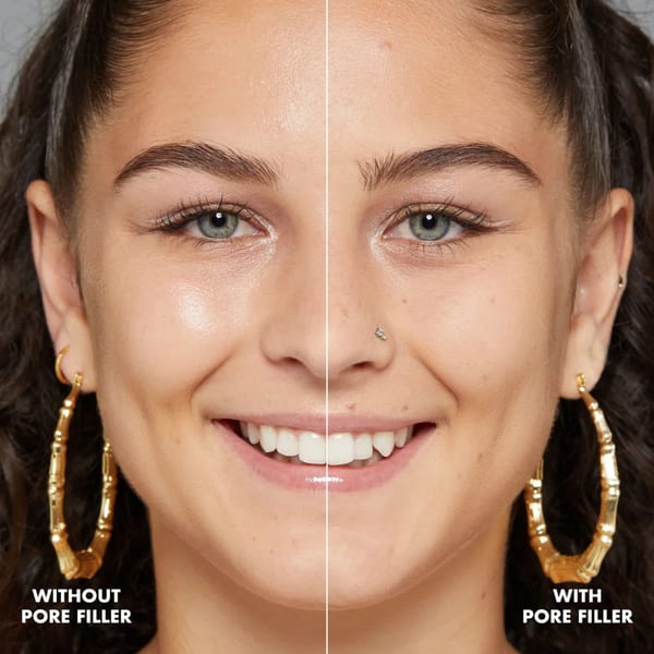 NYX Professional Makeup Pore Filler, كريم أساس، مسام أقل، بشرة موحدة، تركيبة خفيفة، تركيبة نباتية