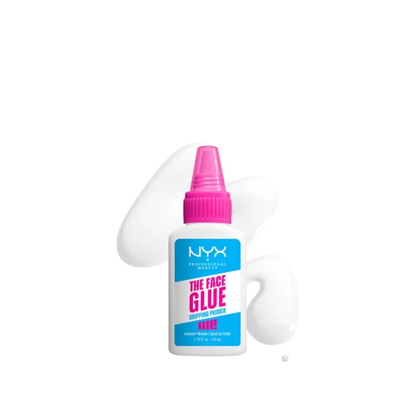 NYX Professional Makeup The Face Glue Primer, برايمر لاصق، ترطيب حتى 24 ساعة، ثبات المكياج حتى 24 ساعة، 35 مل