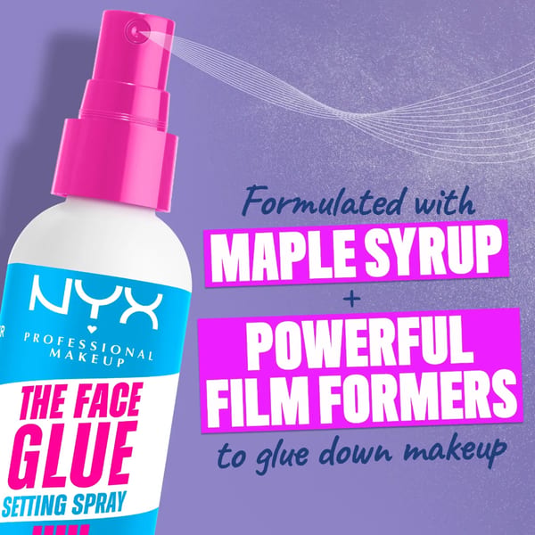 NYX Professional Makeup The Face Glue رذاذ تثبيت المكياج