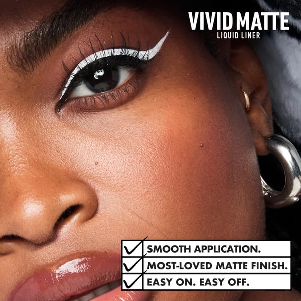NYX Professional Makeup محدد عيون سائل مطفي Vivid Matte Liquid Liner Black