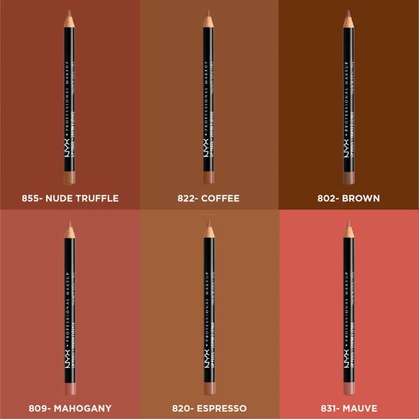 NYX Professional Makeup قلم تحديد الشفاه الرفيع