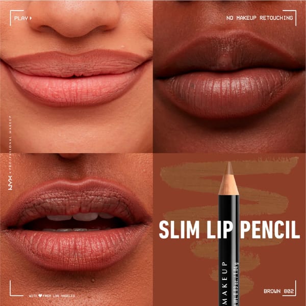 NYX Professional Makeup قلم تحديد الشفاه الرفيع