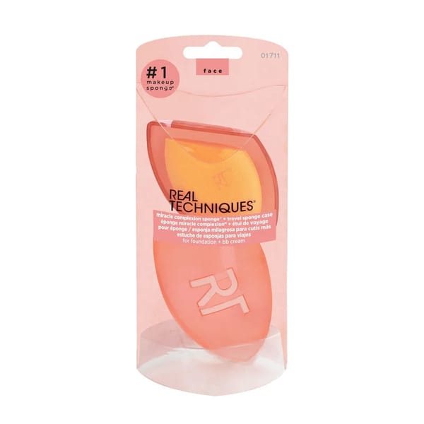 Real Techniques Miracle Complex Sponge + علبة للسفر