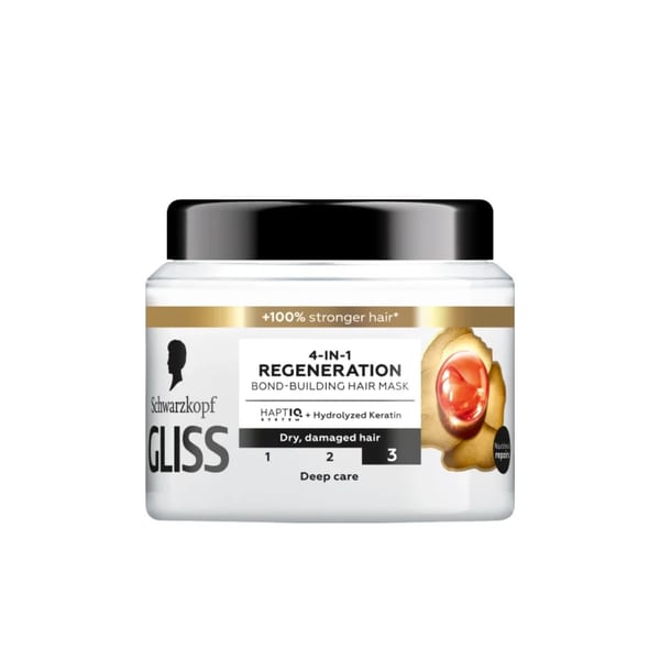 Schwarzkopf Gliss ماسك 4-In-1 Regeneration Total Repair 400ml