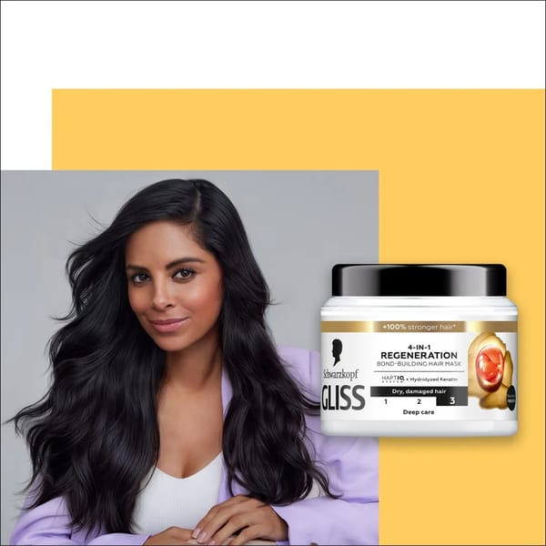 Schwarzkopf Gliss ماسك 4-In-1 Regeneration Total Repair 400ml
