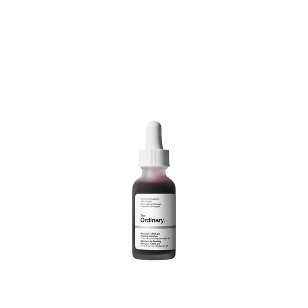 The Ordinary AHA 30% + BHA 2% Peeling Solution لتعزيز الإشراقة