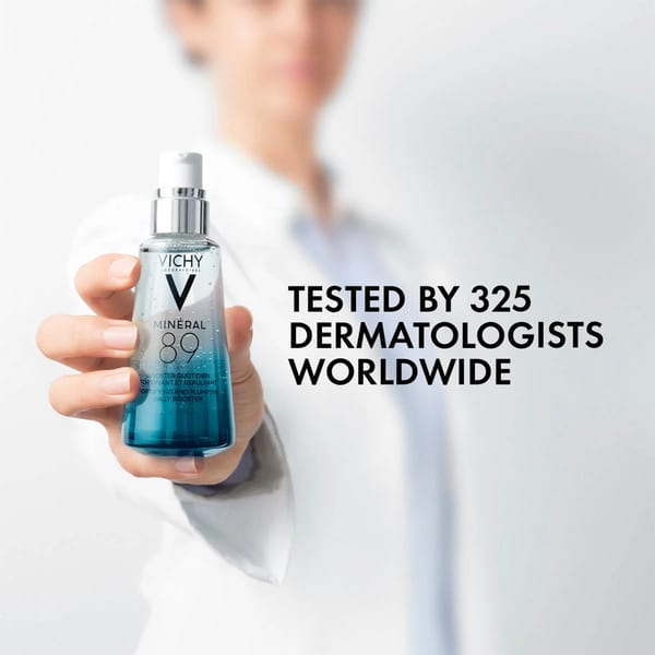 Vichy Mineral 89 سيروم بحمض الهيالورونيك لجميع أنواع البشرة 50مل